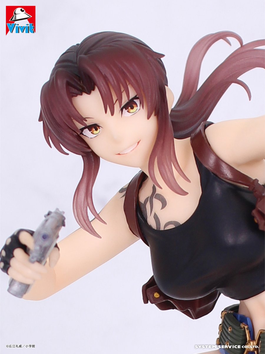 BLACK LAGOON Vivit Figure Revy Anime Rare Collectible Authentic Japan New Sealed