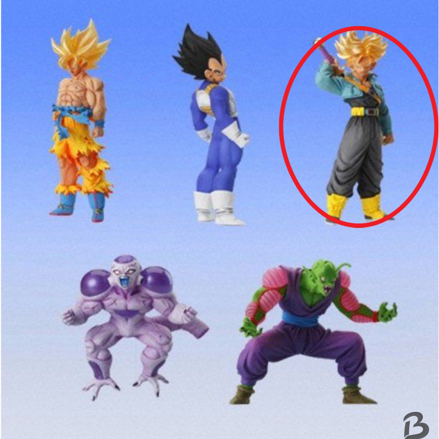 Dragon Ball Trunks Capsule Collection anime Figure Gacha Toy MegaHouse Japan new