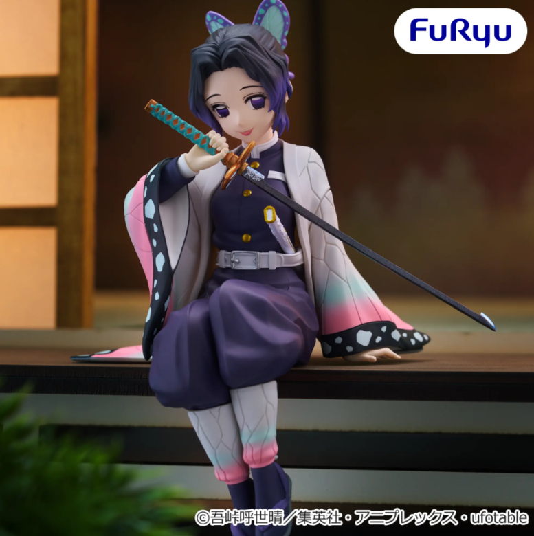 Demon Slayer Kimetsu no Yaiba Shinobu Kocho Noodle Stopper Figure FuRyu New JP