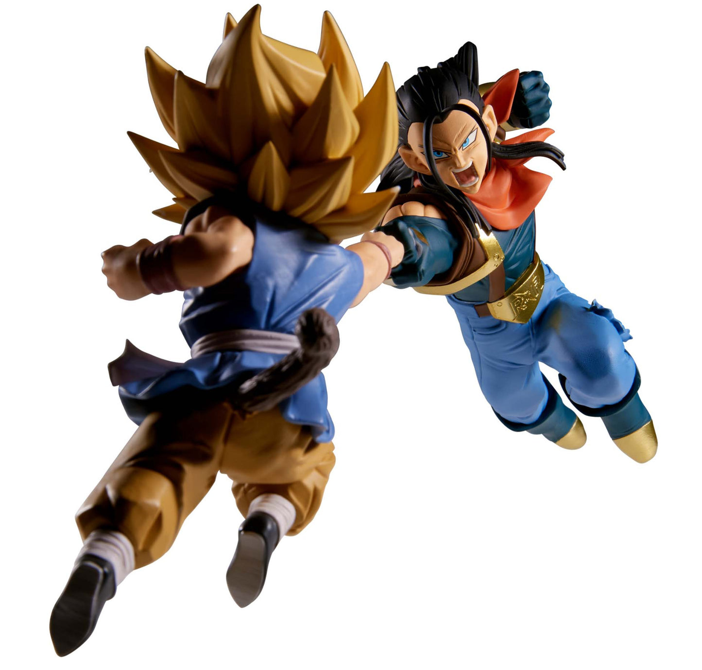 Dragon Ball Son Goku Super Android 17 Set of 2 MATCH MAKERS Banpresto New Japan