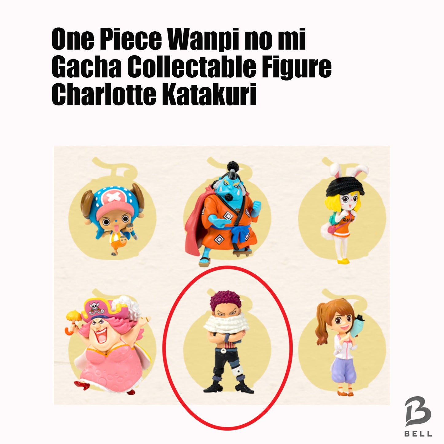 ONE PIECE ONE PI NO MI Charlotte Katakur collectible Figure Gacha Gashapon Japan