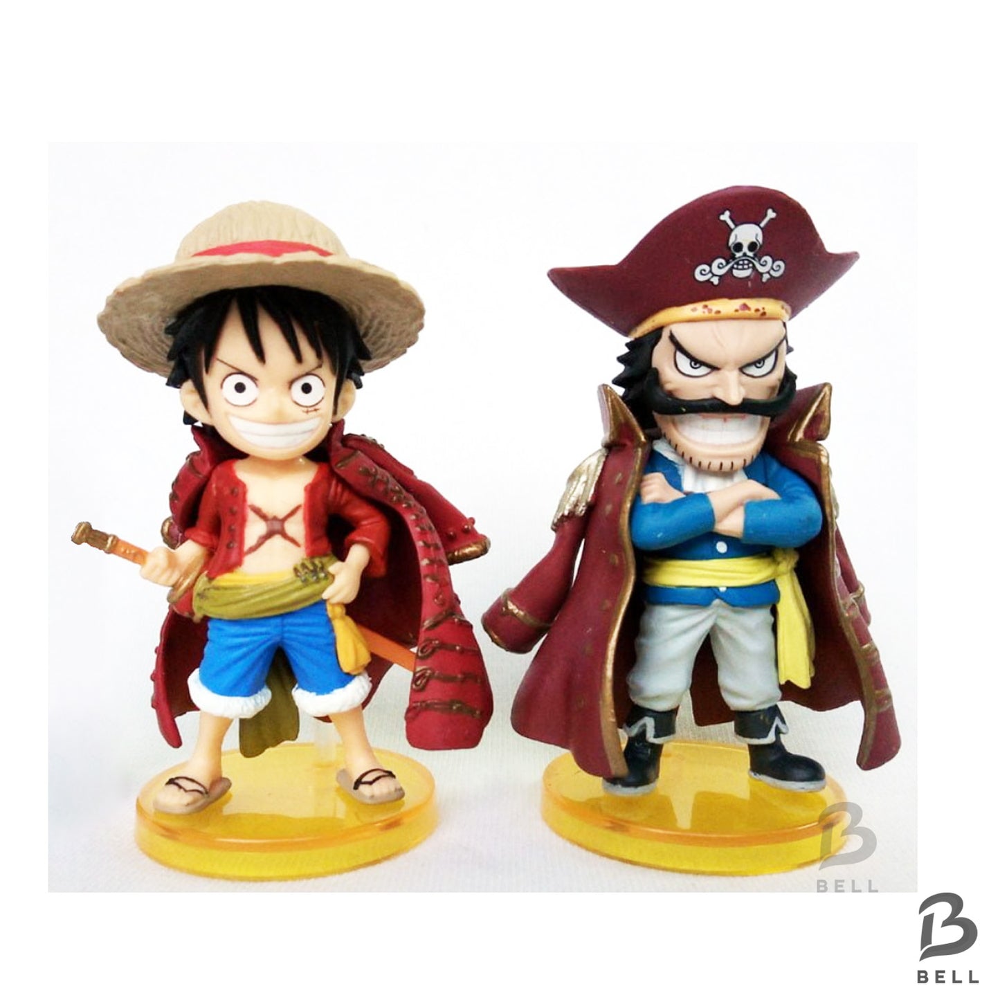 One Piece World Collectable Figure Monkey D Luffy Gol D. Roger Book WCF Japan