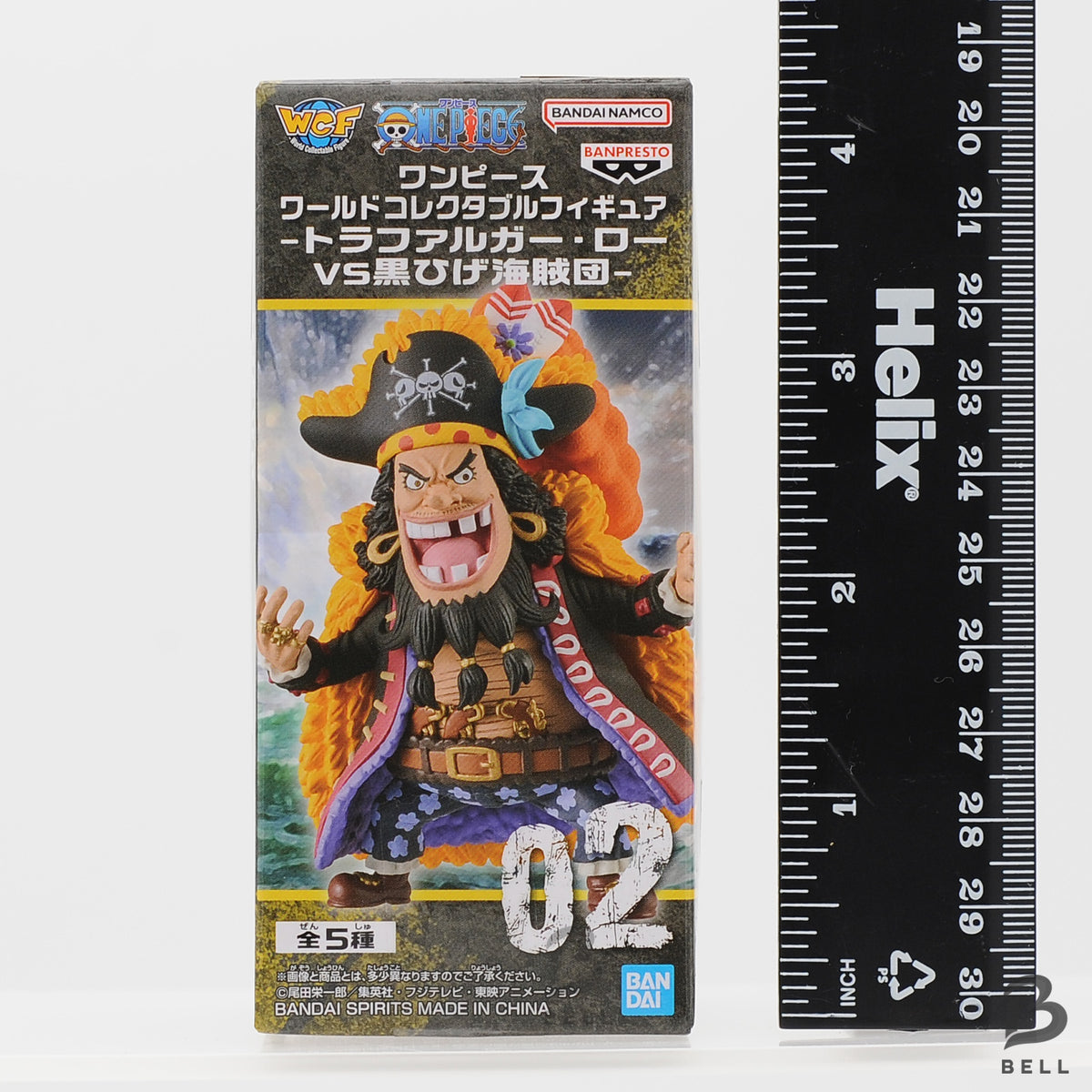 ONE PIECE WCF Trafalgar Law vs Blackbeard Figure Set Banpresto World Collectable