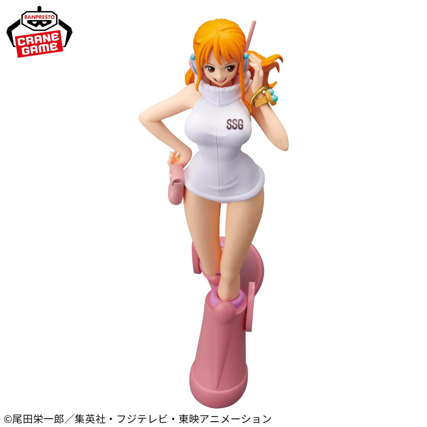 One Piece GLITTER & GLAMOURS Nami Egghead Style PVC Figure Anime Collectible New