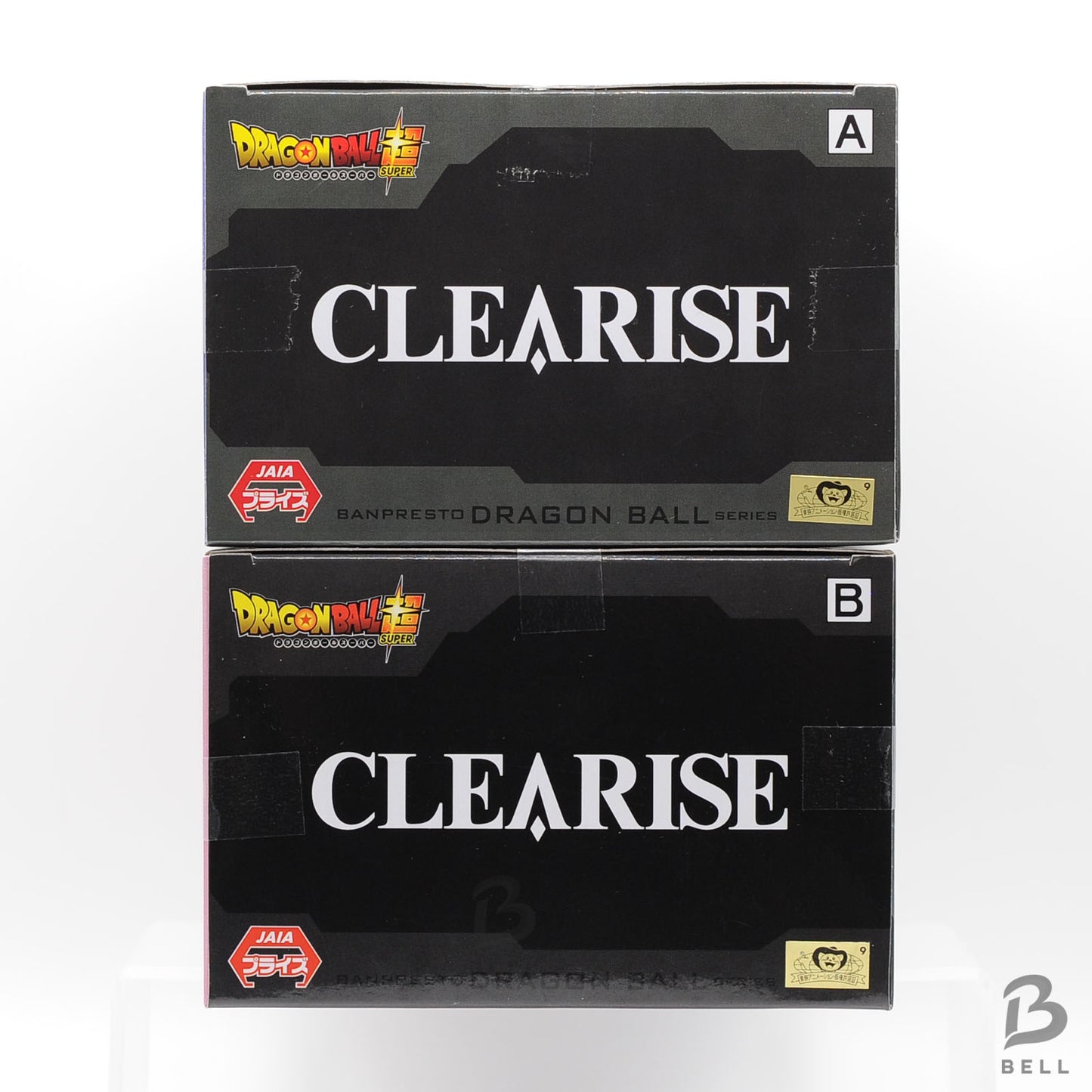 Dragon Ball Super Figure Goku Balck Super Saiyan Rose Clearise Banpresto Set of2