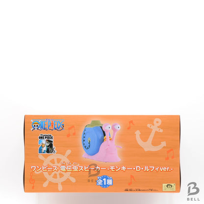 One Piece Transponder Snail Speaker Figure Luffy Den Den mushi Japan Anime