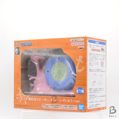 One Piece Transponder Snail Speaker Figure Luffy Den Den mushi Japan Anime