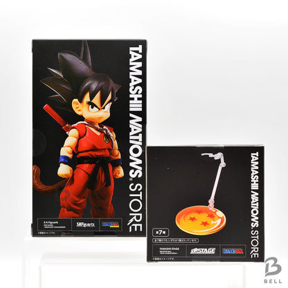 SH Figuarts Kid Son Goku Innocent Challenger TNS Exclusive + Tamashii Stage new