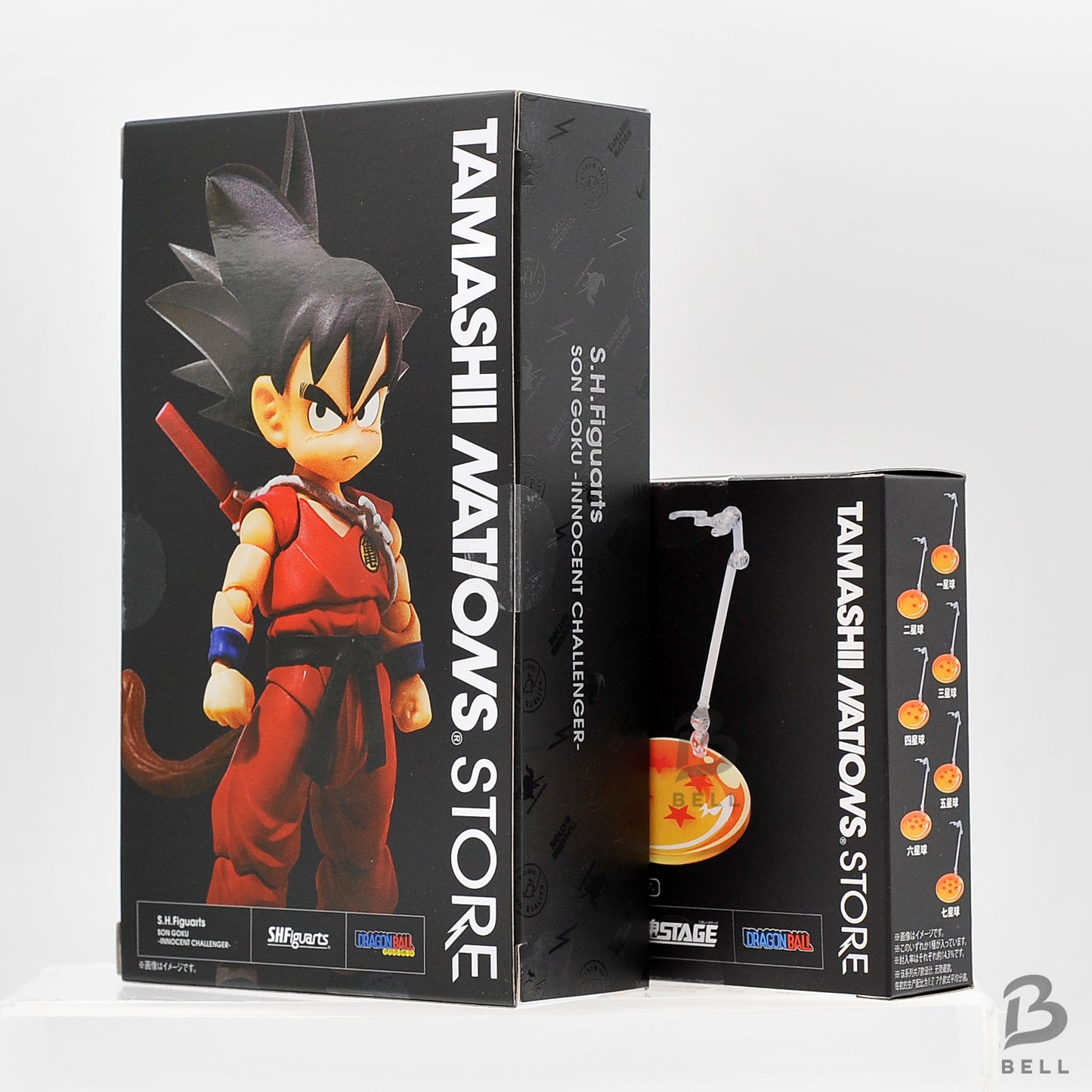 SH Figuarts Kid Son Goku Innocent Challenger TNS Exclusive + Tamashii Stage new