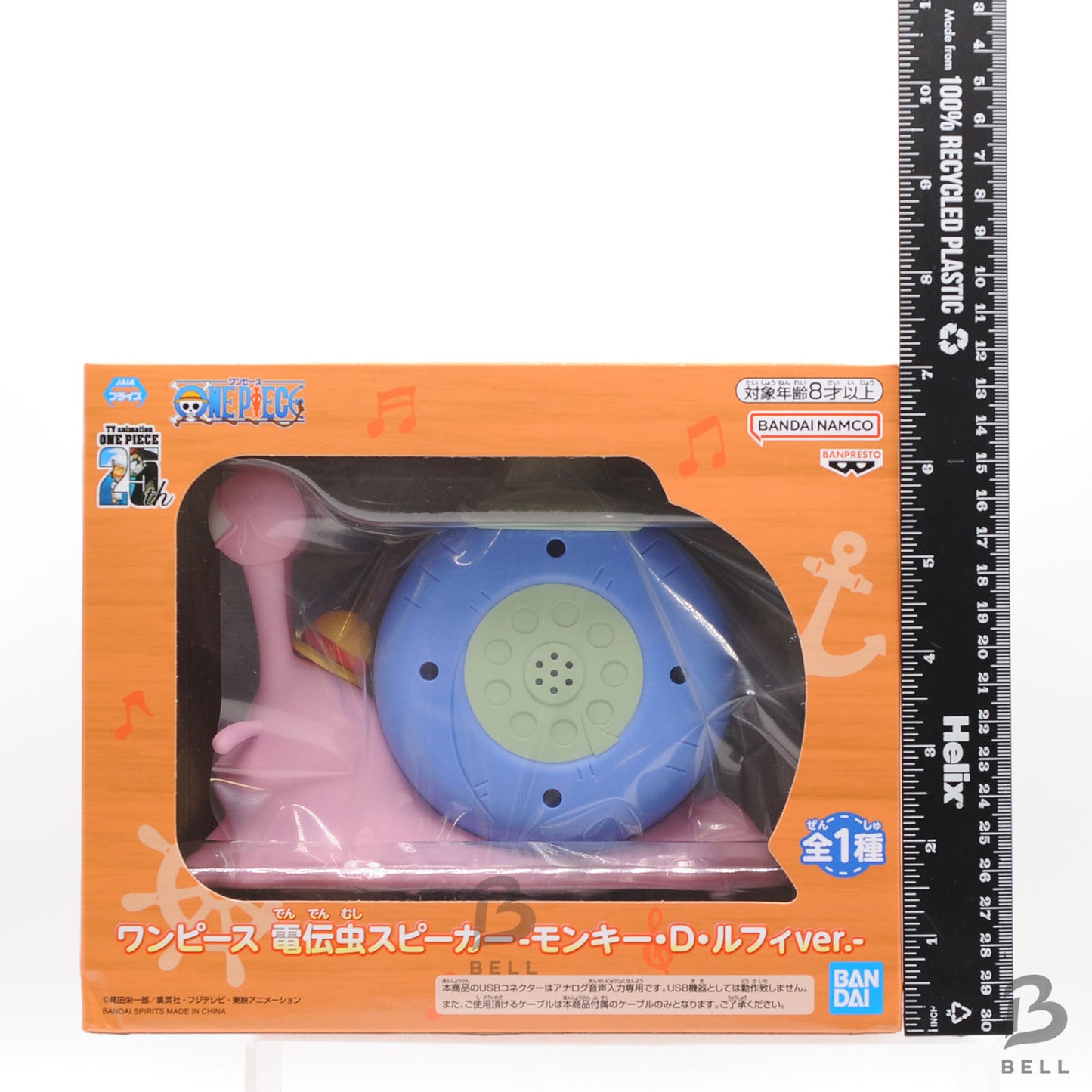 One Piece Transponder Snail Speaker Figure Luffy Den Den mushi Japan Anime