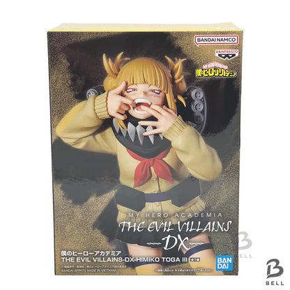 My Hero Academia The Evil Villains Toga Himiko 3 Figure Japan Anime Banpresto