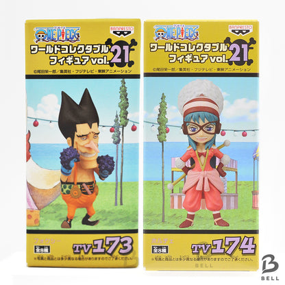 ONE PIECE WCF Vol.21 Foxy & Porche Figure Set Banpresto Japan Anime Collectible