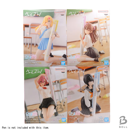 2.5D Seduction PenFure! Set of 4: Ririsa, Mikari, Aria, Nonoa Figures JAPAN BNIB