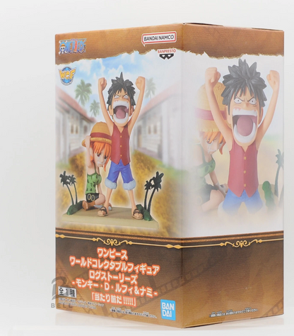 One Piece figure lot Log Stories Luffy Arlong Nami Usopp World Collectable New