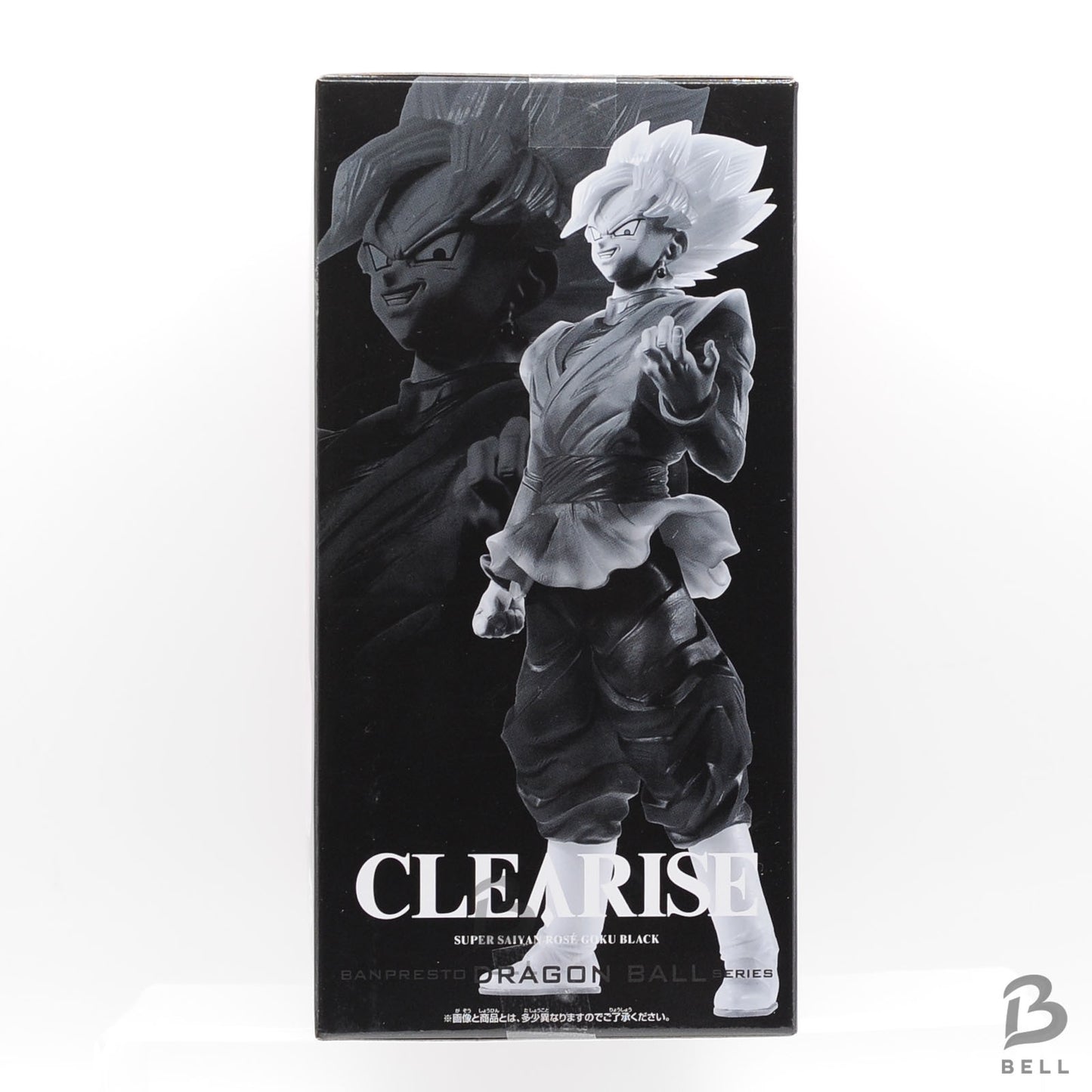 Dragon Ball Super Figure Goku Balck Super Saiyan Rose Clearise Banpresto Set of2