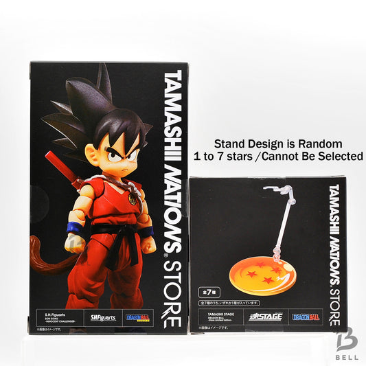 SH Figuarts Kid Son Goku Innocent Challenger TNS Exclusive + Tamashii Stage new