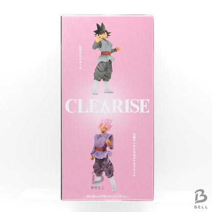 Dragon Ball Super Figure Goku Balck Super Saiyan Rose Clearise Banpresto Set of2