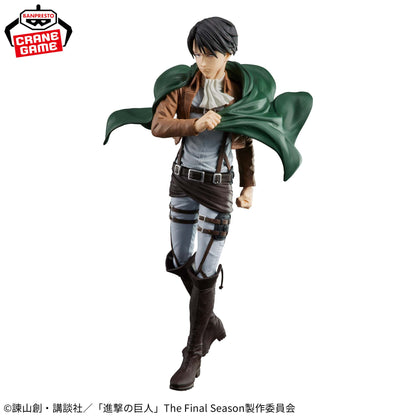 Attack on Titan Grandista  Eren Yeager & Levi Figure Set by Banpresto Japan JP
