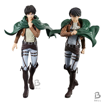 Attack on Titan Grandista  Eren Yeager & Levi Figure Set by Banpresto Japan JP
