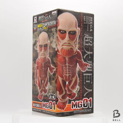 Attack on Titan Colossal Titan World Collectable Figure MEGA WCF MG 01 Japan New
