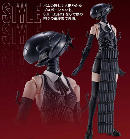 BANDAI S.H.Figuarts Chainsaw Man Bomb Devil Reze Action Figure TAMASHII NATIONS