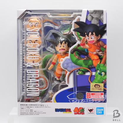 RARE BANDAI V Jump S.H.Figuarts SON GOKU & Dragon Shenron 40th Anniversary New