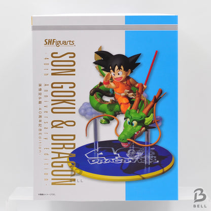 RARE BANDAI V Jump S.H.Figuarts SON GOKU & Dragon Shenron 40th Anniversary New