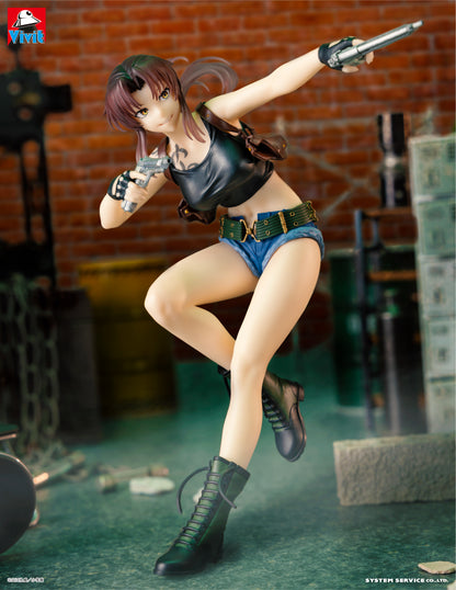 BLACK LAGOON Vivit Figure Revy Anime Rare Collectible Authentic Japan New Sealed