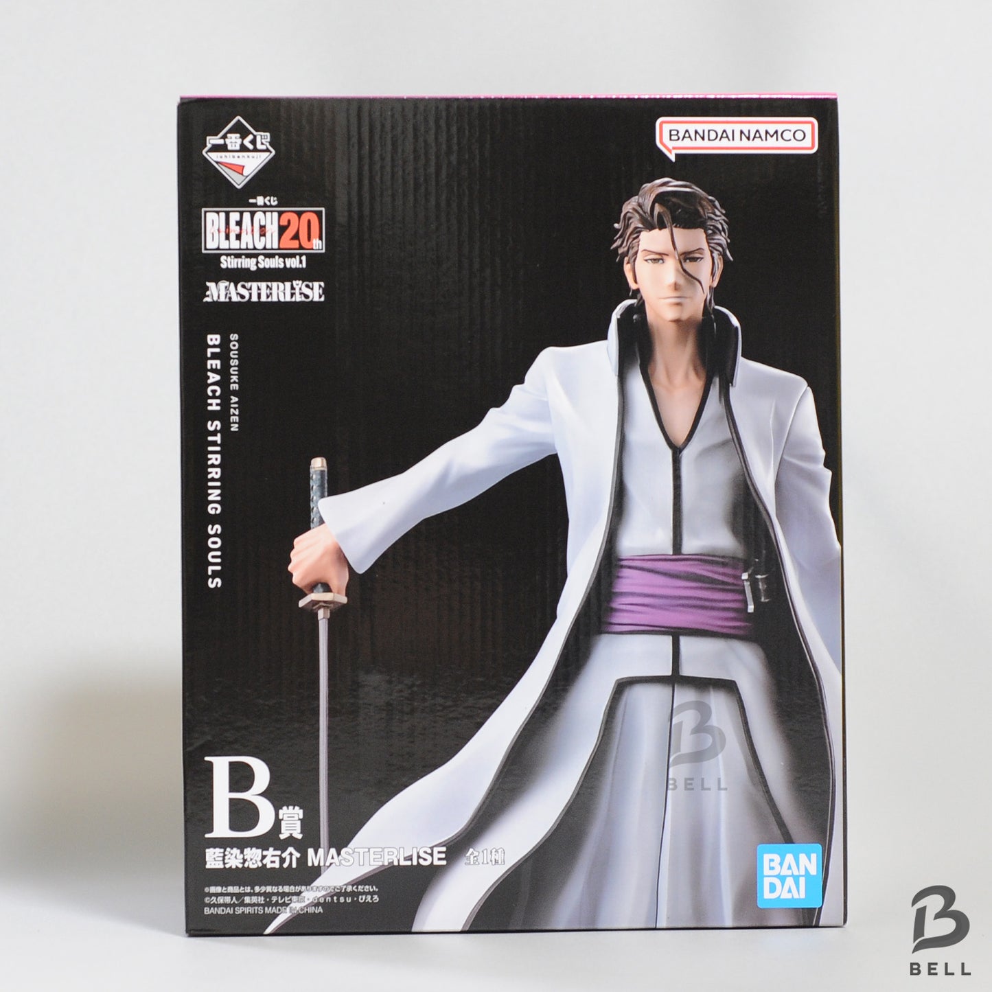 Bleach Sosuke Aizen Ichiban Kuji  B Prize Stirring Souls Vol.1 20TH Bandai Japan