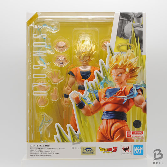 Bandai S.H. Figuarts Super Saiyan 2 Son Goku Dragon ball Z Action Figure BNIB JP