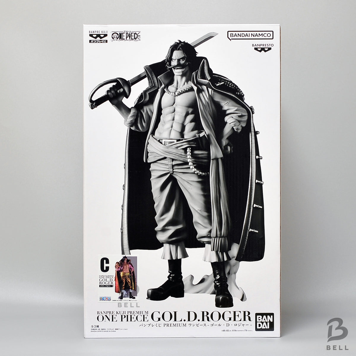 Banpre Kuji PREMIUM One Piece Gol D. Roger C Prize Metallic Color Master Figure