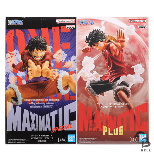 ONE PIECE Luffy MAXIMATIC SPECIAL & MAXIMATIC PLUS II Figure Set of 2