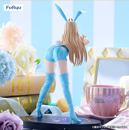 Chainsaw Man Bicute Bunnies Figure Power Light Blue Ver FuRyu Japan Anime BNIB