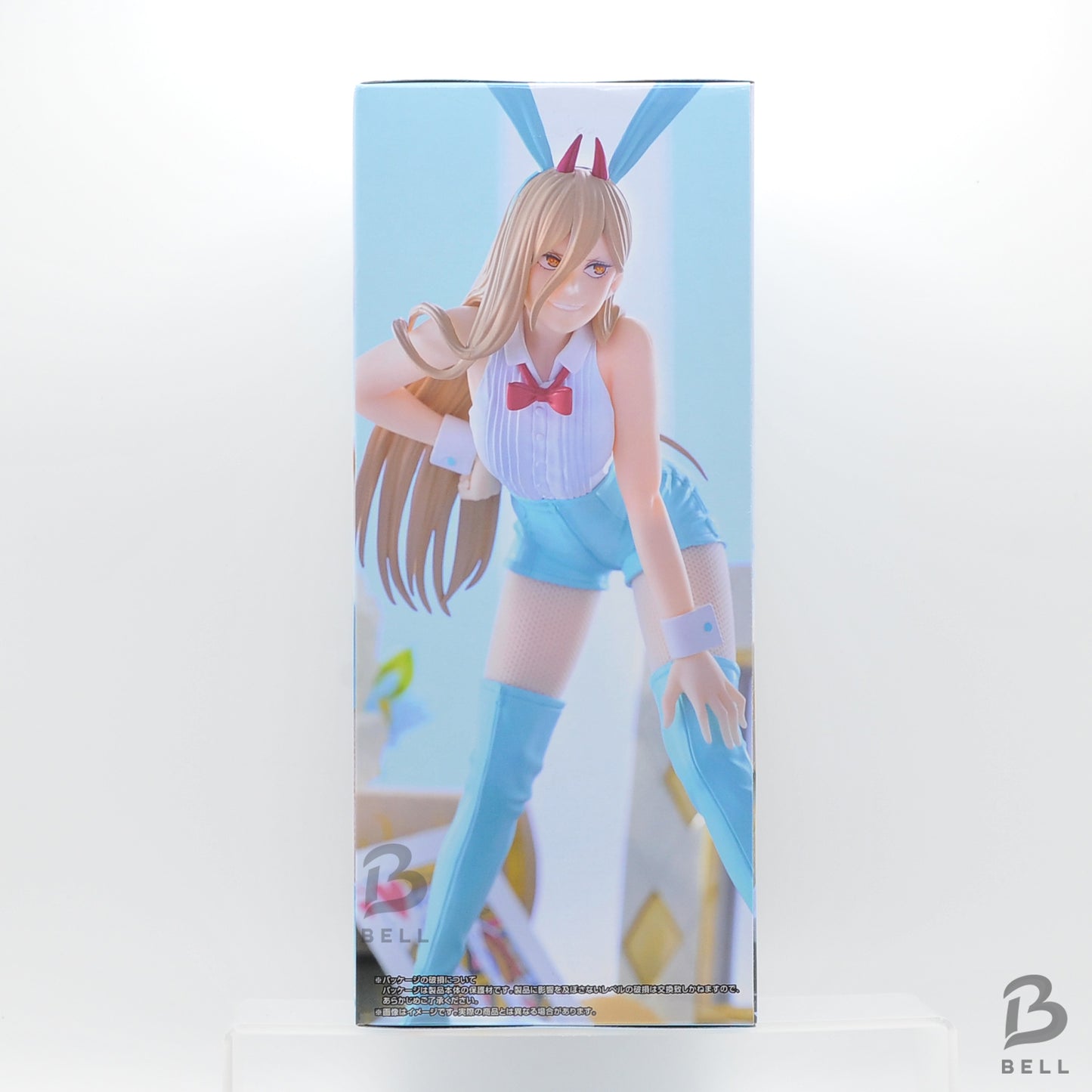 Chainsaw Man Bicute Bunnies Figure Power Light Blue Ver FuRyu Japan Anime BNIB