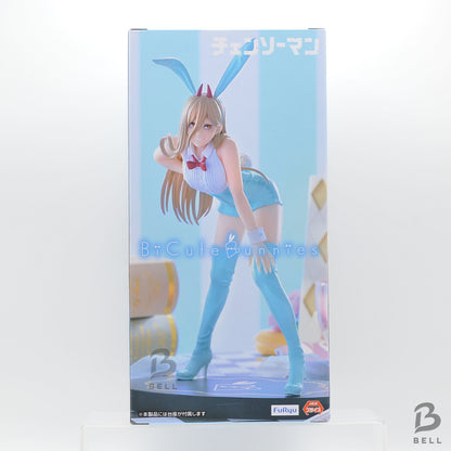 Chainsaw Man Bicute Bunnies Figure Power Light Blue Ver FuRyu Japan Anime BNIB