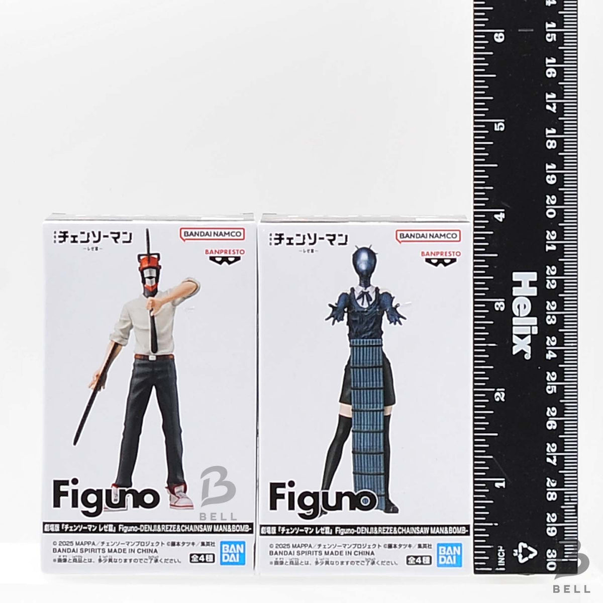 Chainsaw Man Reze Arc Figuno Chainsaw Man Bomb Figure Set of 2 Banpresto Japan