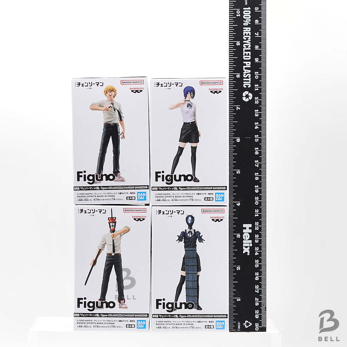 Chainsaw Man Reze Arc Figuno Denji Bomb Set of 4 Complete Banpresto Figure New