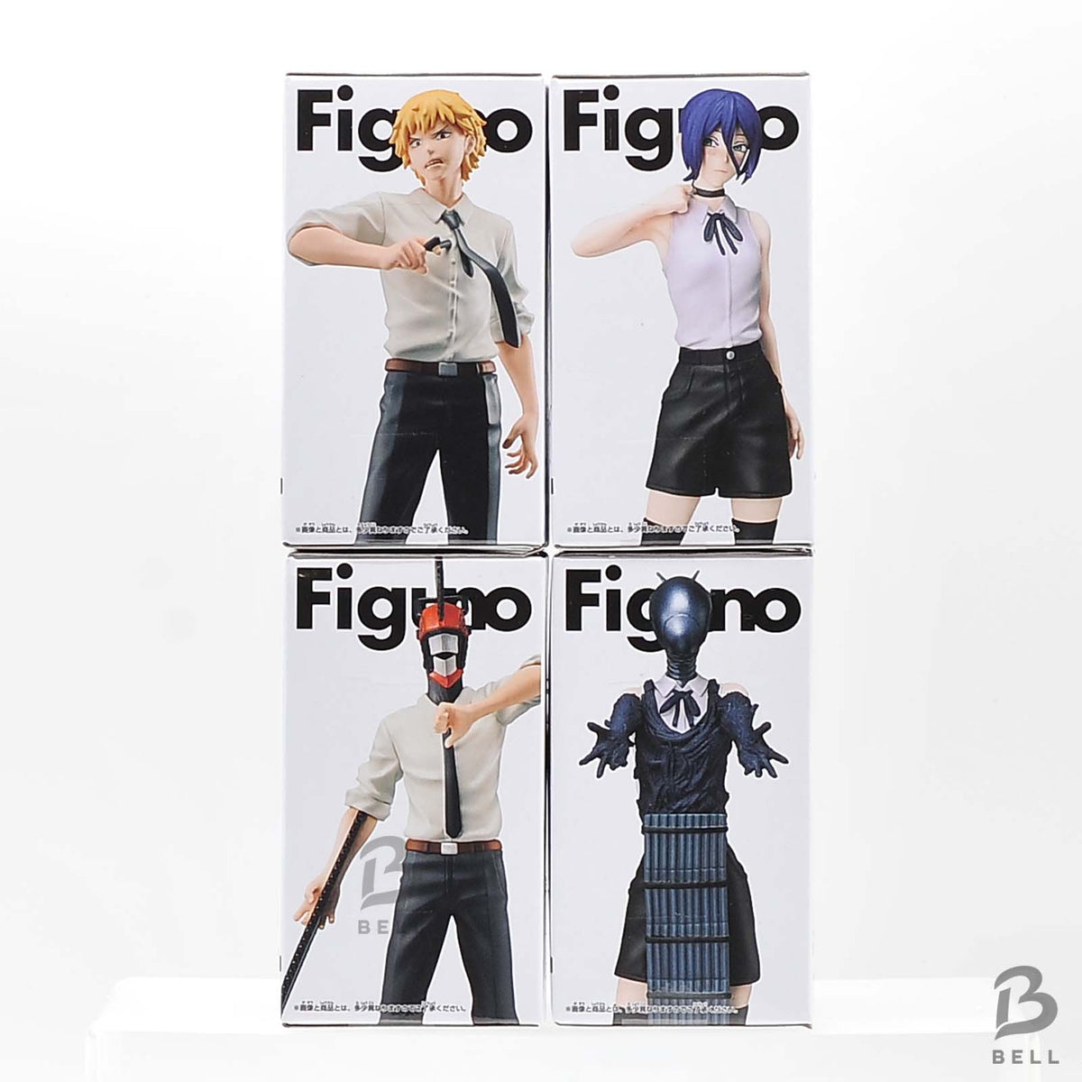 Chainsaw Man Reze Arc Figuno Denji Bomb Set of 4 Complete Banpresto Figure New