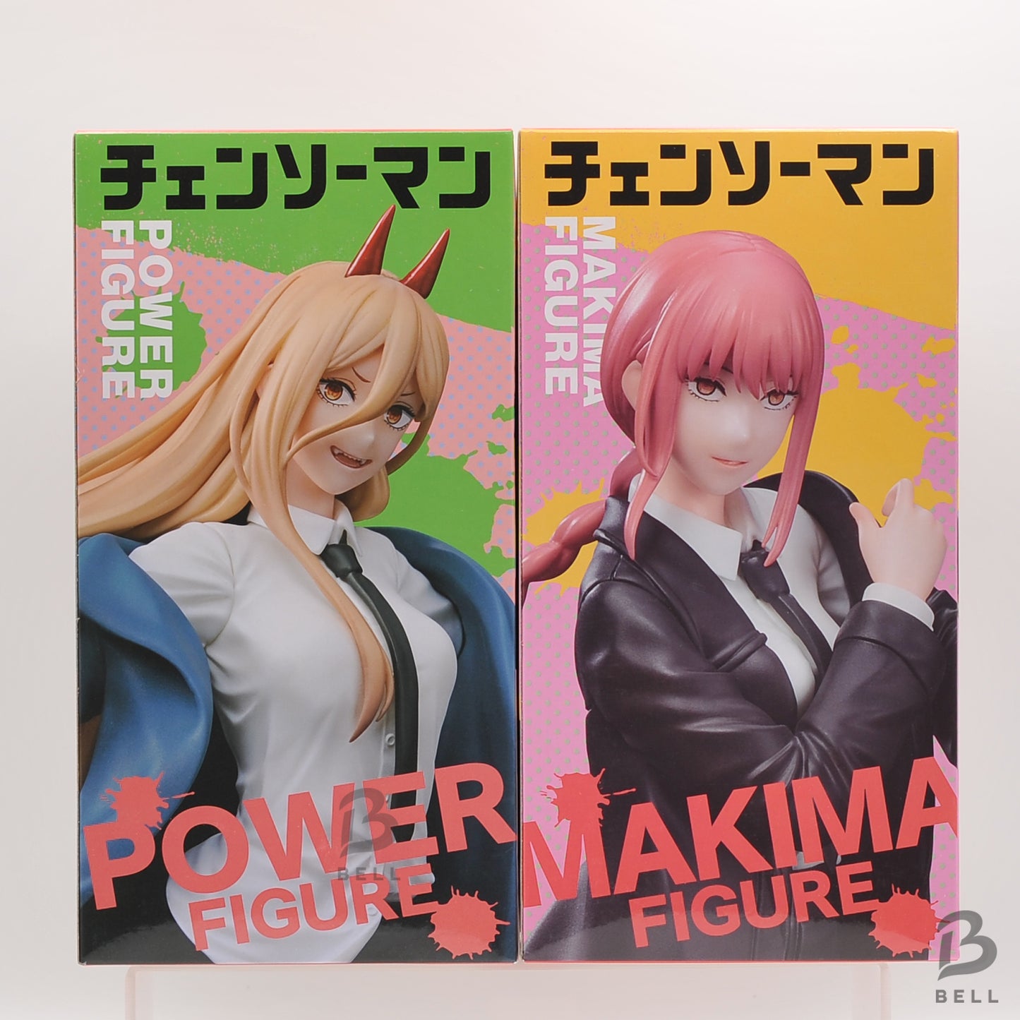 Chainsaw Man Power & Makima Figure Set TAITO Prize Anime Figures Japan Exclusive
