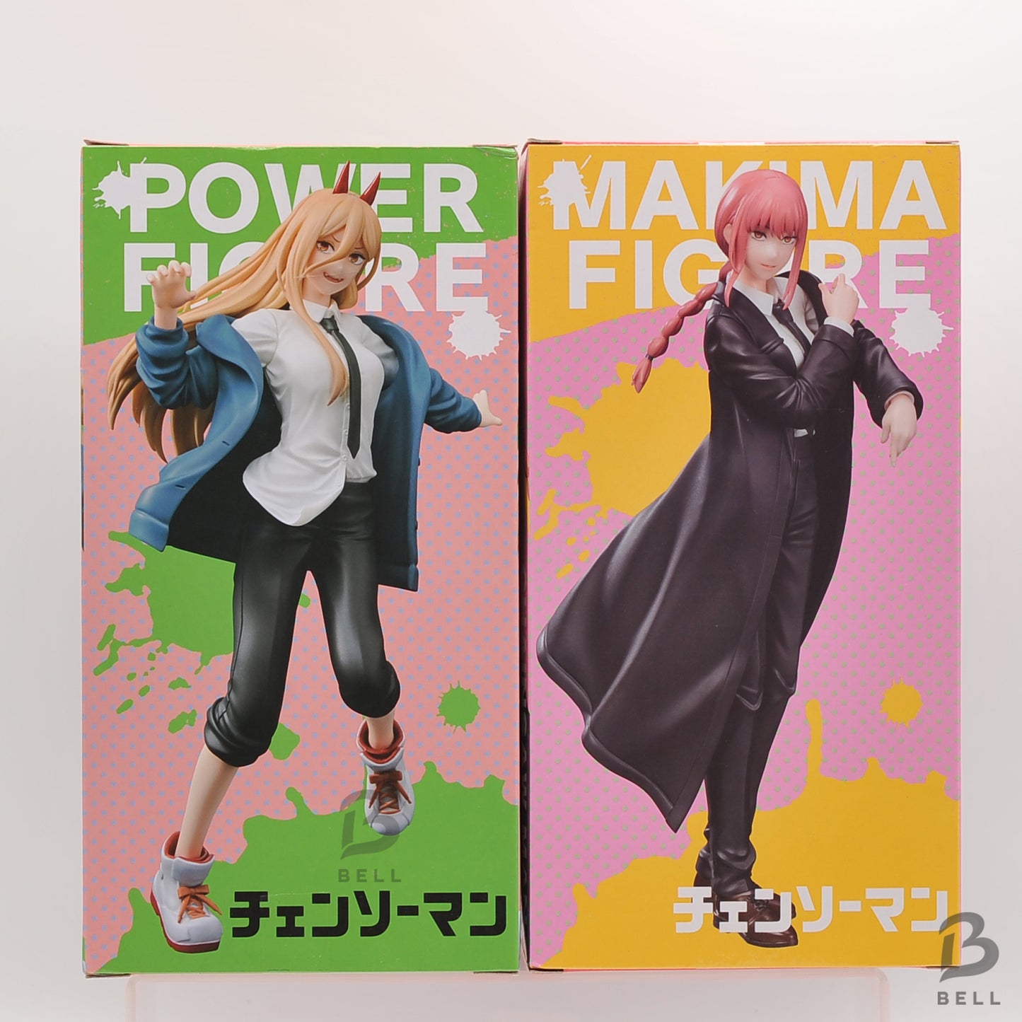 Chainsaw Man Power & Makima Figure Set TAITO Prize Anime Figures Japan Exclusive