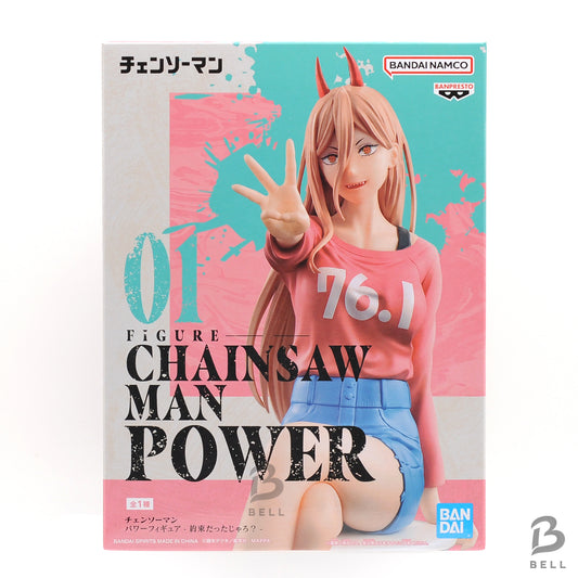 Banpresto Chainsaw Man POWER Figure 01 Japan Anime Figure New Sealed Statue toy