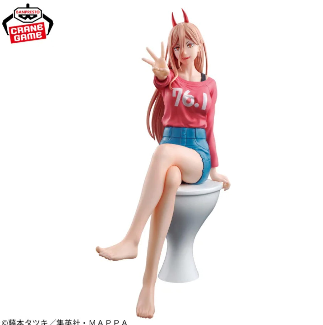 Banpresto Chainsaw Man POWER Figure 01 Japan Anime Figure New Sealed Statue toy