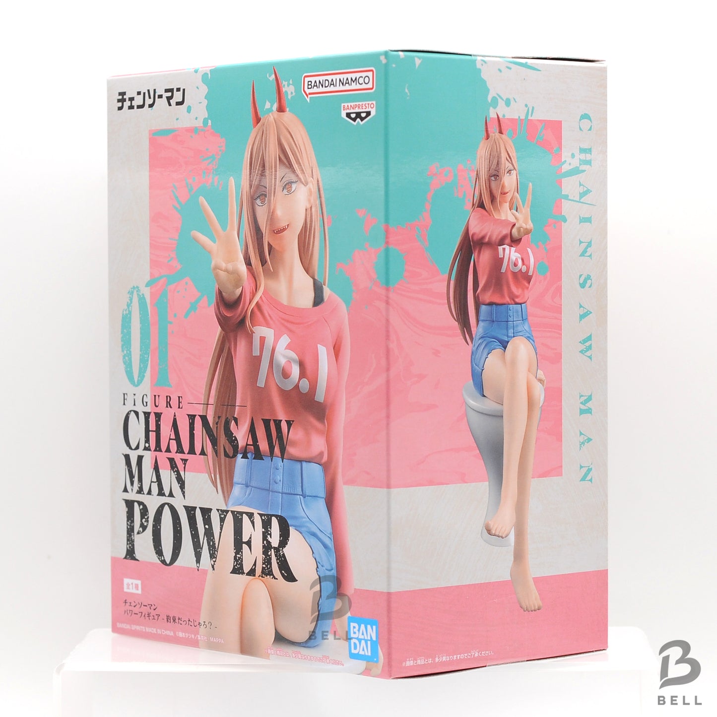 Banpresto Chainsaw Man POWER Figure 01 Japan Anime Figure New Sealed Statue toy