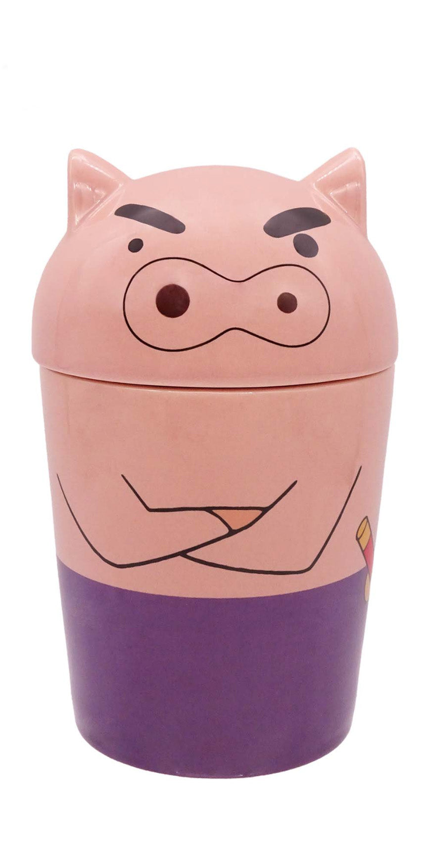 Crayon Shin-chan Buri Buri Zaemon Porcelain Tumbler set 2024 Japan anime Boxed