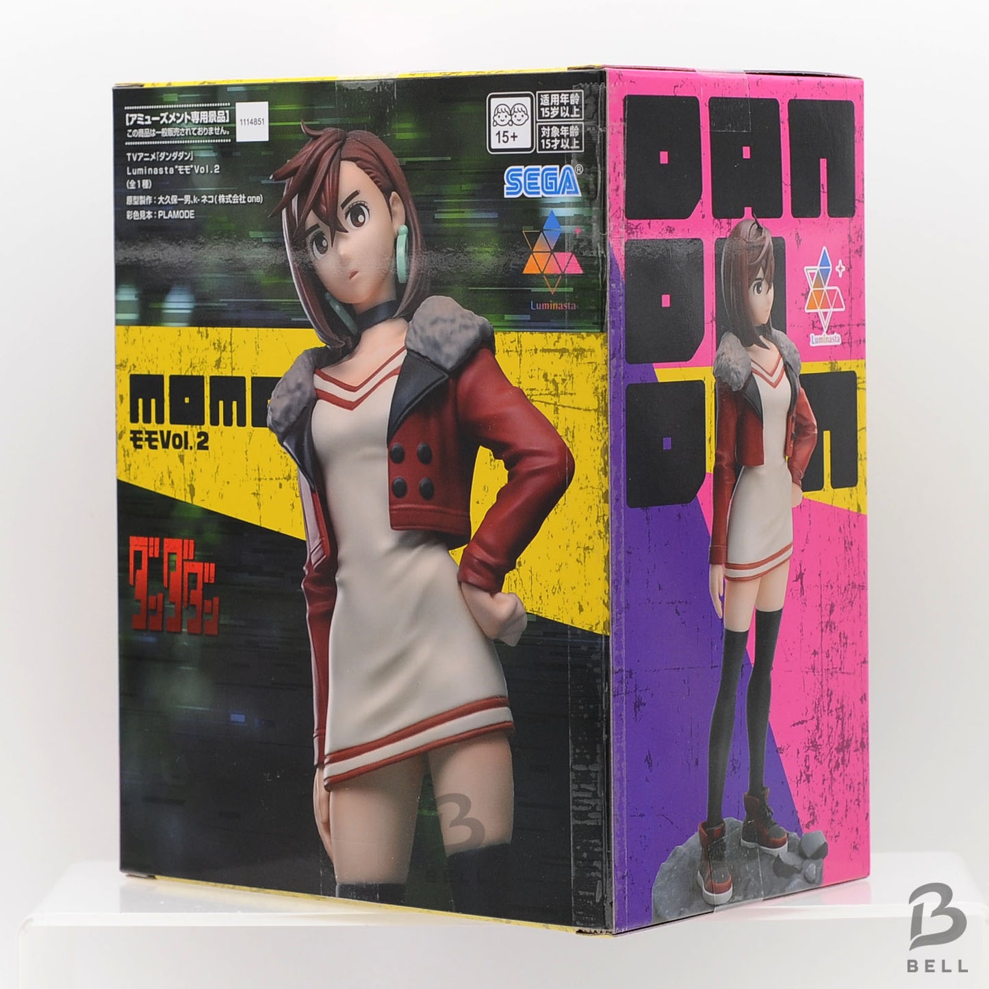 Dandadan Luminasta Momo Vol2 Casual Clothes ver Anime Figure Japan SEGA sealed