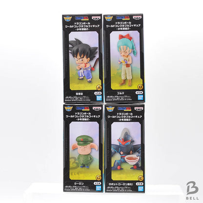 DRAGON BALL World Collectable Figure WCF Boyhood Vol 2 Banpresto Set of 4 Japan
