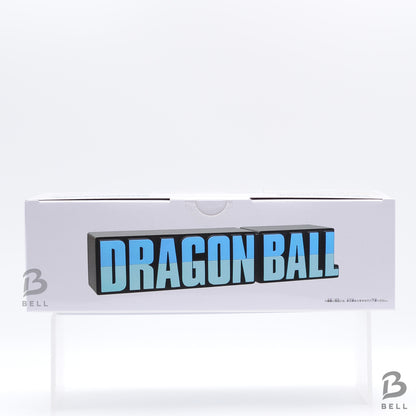 DRAGON BALL Logo Figure vol.1 40th Anniversary Original Illustration Goods NEW