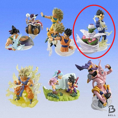 Dragon Ball Z Piccolo & Vegeta Capsule Collection Figure Gacha Toy Kit Japan BANDAI