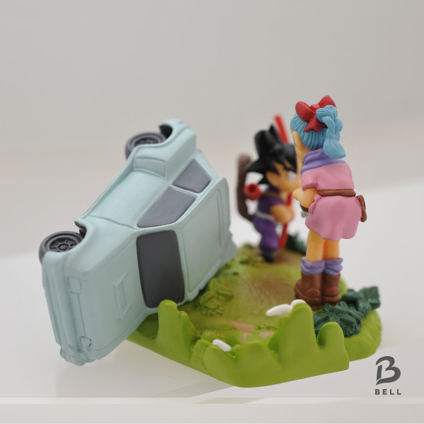 Dragon Ball Z Bulma Goku Capsule Collection Figure Toy MegaHouse Japan Anime