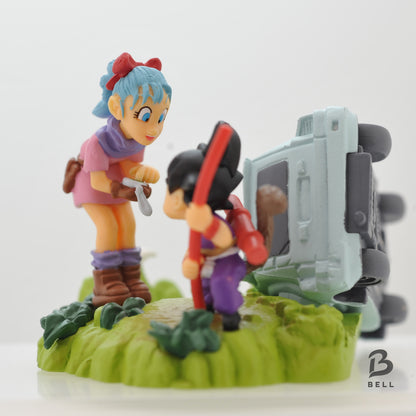 Dragon Ball Z Bulma Goku Capsule Collection Figure Toy MegaHouse Japan Anime